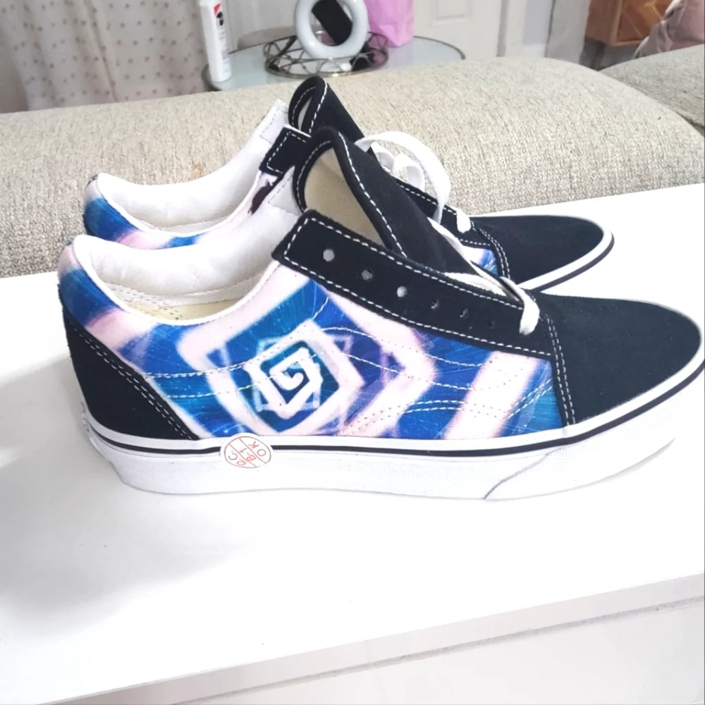 VANS x Karl Jacobs‎ Old Skool Skate Shoe Black/multicolor, NEW Rare; Men’s 6